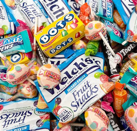 Buy Candy Assortment Smarties Lollipops, SweeTarts, Dots, Welch's ...