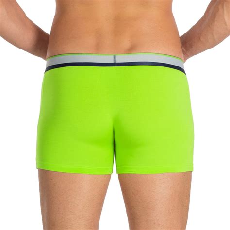 Buy Men's Obviously A00-1A PrimeMan AnatoMAX 3 Inch Boxer Brief (Lime ...