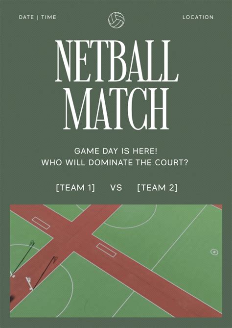 Netball Poster 的图像结果
