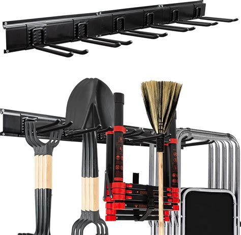 Buy Pure Tech Garage Wall Mount Tool Organization Storage Rack, Home ...