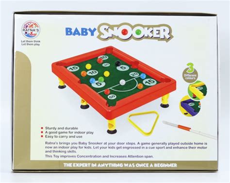 Baby Snooker Pool Game for Kids Indoor Multicolor – IntelKids
