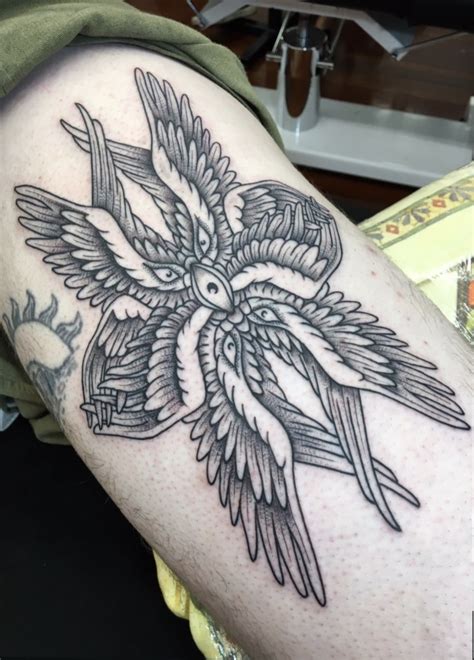 Biblically Accurate Angel by Harry at Holdfast Tattoo, West Australia ...