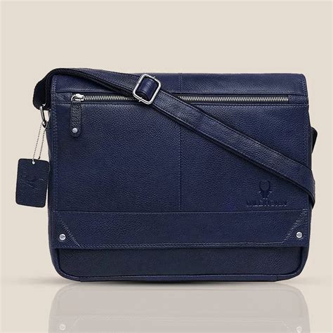 Buy Leather Messenger Bags for Men Online | Genuine Leather - Wildhorn ...