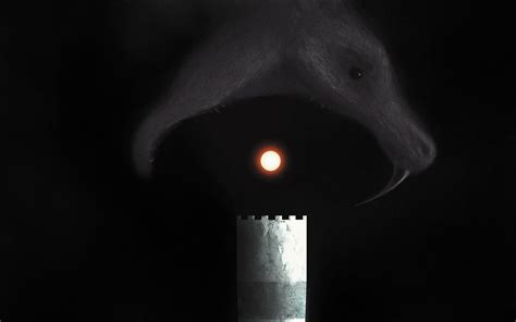 Download wallpaper 1920x1200 snake, tower, moon, art, black widescreen ...