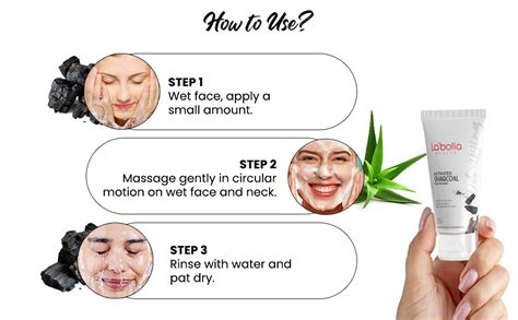Labolia Activated Charcoal Face Wash | Skin Purifying and Deep Detox ...