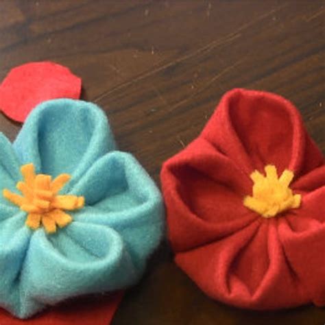 Image result for Felt Flower Tutorial