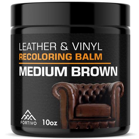 Professional Leather Recoloring Balm & Color Restorer – Fortivo Home