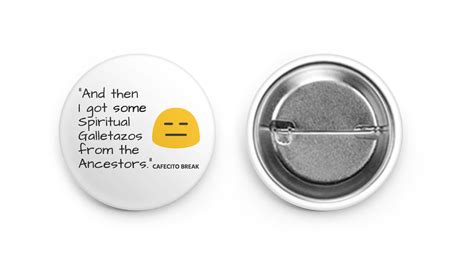 Spiritual Galletazos by Cafecito Break | 38 mm Round badges | Sticker ...