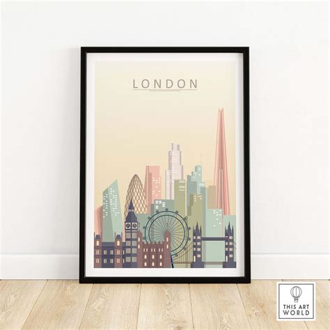 City Skyline Prints - City Skyline Wall Art | This Art World