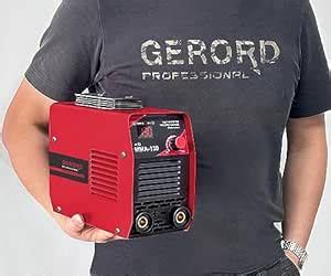 GERORD Mini Welder 110V 130A ARC Portable MMA Welding Machine Digital ...