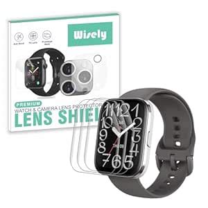 Wisely |3pcs| Screen Guard Protector For Amazfit Bip 5 Smartwatch |1.91 ...