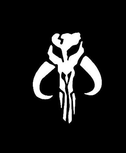 Iron Heart Mandalorian Symbol NOK Decal Vinyl Sticker |Cars Trucks Vans ...