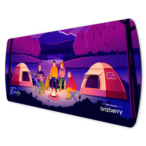 ARTBRIZ® Brizberry Extended Mouse Pad, Large Premium Desk Mat Anti Skid ...