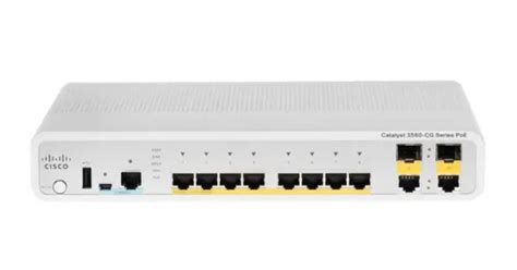 Cisco Catalyst WS-C3560CG-8PC-S Compact Managed Switch