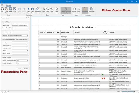 Active Report Viewer 的图像结果