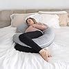 Buy Kuber Industries Microfiber 50TC Body Pillow with Zippered Cover ...