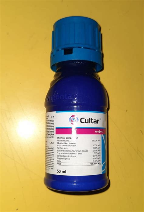 Syngenta Cultar, Plant Growth Regulator (50Ml), Liquid : Amazon.in ...