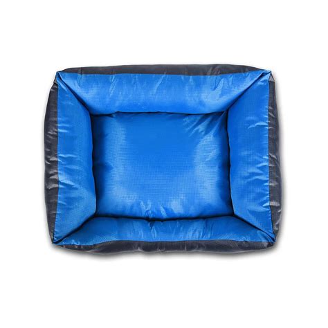 Dog Bed| Chew Proof and Water repellent Lounger Dog Bed - Blue ...