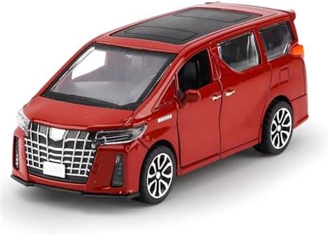 Toyota Alphard Diecast Toy Car - Openable Doors, Push Back Action - 1: ...