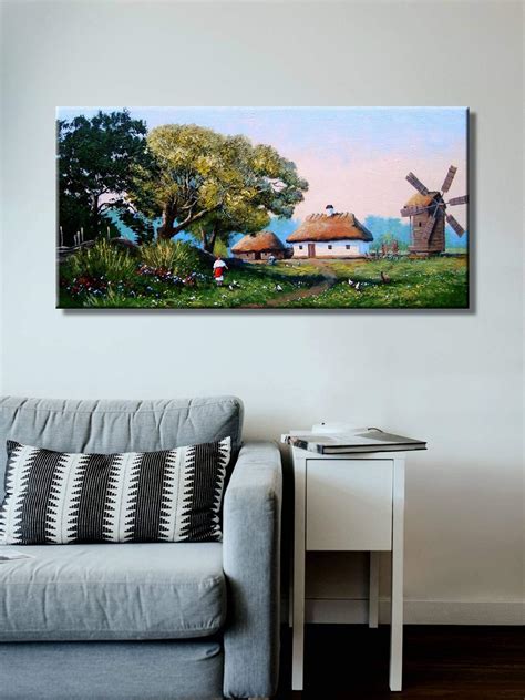 999Store Wooden Stretched Framed Wall art with frames wall paintings ...