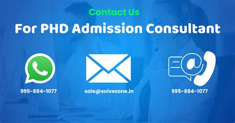 PhD Admission Consultant 2024