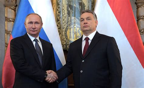 Putin's Hungary Visit Aimed at Cementing Ties With Orban - WSJ
