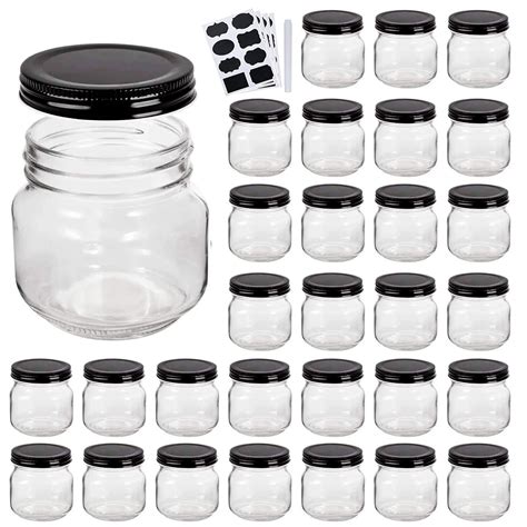 QAPPDA Mason Jars, Glass Jars With Lids 8 oz,Canning Jars For Pickles ...