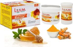 LILIUM Haldi Chandan with Honey Bleach Cream Price in India - Buy ...