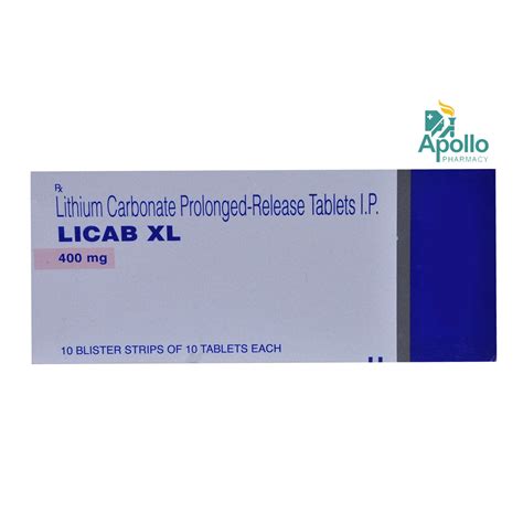 Licab XL 400 mg Tablet 10's Price, Uses, Side Effects, Composition ...