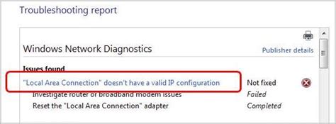 Fix Local Area Connection IP Configuration 的图像结果
