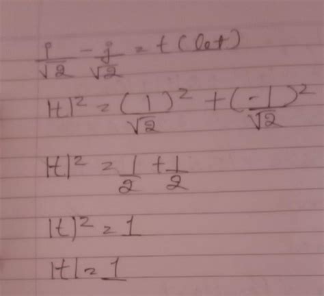 Show that vector a = (vector i - vector j)/√2 is a unit vector ...