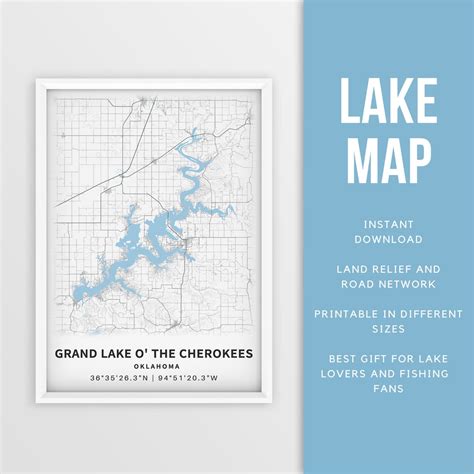 Grand Lake Oklahoma Map Pdf at Lise Robertson blog