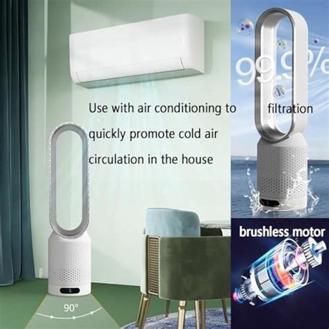 HSPLXYT Tower Fan for Bedroom, Bladeless Fan, Portable Air India | Ubuy