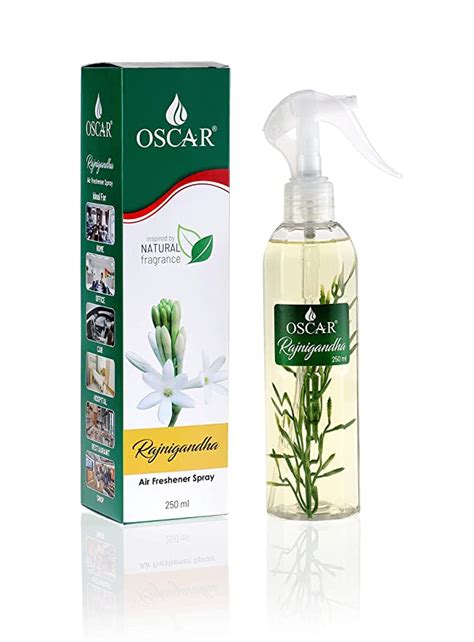 oscar Natural Fragrance air freshener Spray ( rajnigandha) : Amazon.in ...