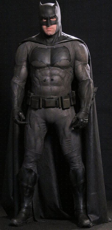 Ben Affleck Batman Costume NEW YORK COMIC CON 2015 Ben Affleck's