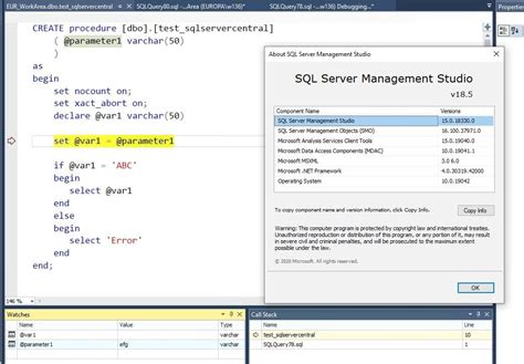 SQL Server Data Tools vs SSMS 的图像结果