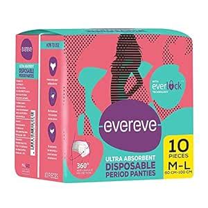 Buy Evereve Ultra Absorbent, Heavy Flow Disposable Period Panties for ...