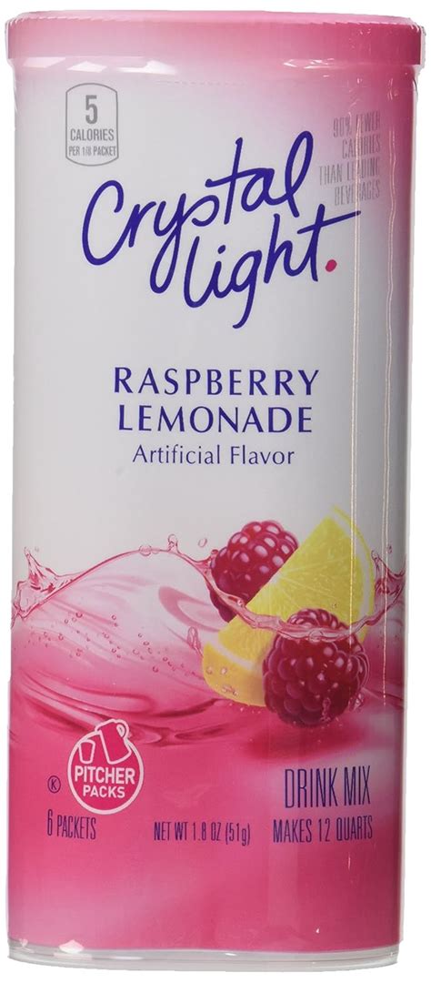 Crystal Light Raspberry Lemonade Drink Mix Makes India | Ubuy