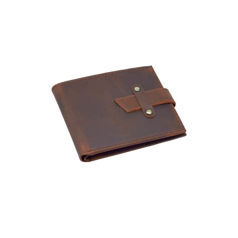 Loop Lock Dust Brown Full Grain Leather Wallet – Chamdewallah