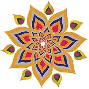 Buy Decor Villa PVC Vinyl Self Adhesive Floral Pattern 3D Transparent ...