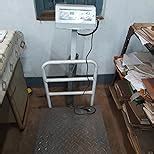 iScale ISP-200M Electronic Platform Weighing Scale 500x500mm Mild Steel ...