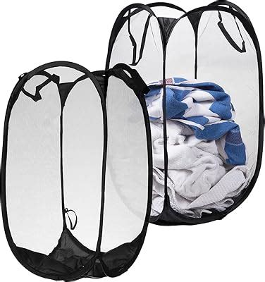 Kuber Industries Laundry Basket | Net Foldable Laundry | Nylon Storage ...