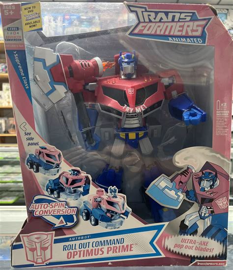 Hasbro Transformers Animated Optimus Prime Roll Out Command India | Ubuy