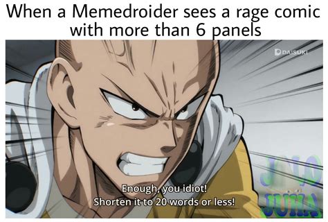 One Punch Man Meme to Serious 的图像结果