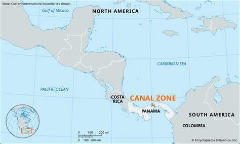 Panama Canal | Definition, History, Ownership, Treaty, Map, Locks ...