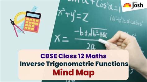 CBSE Inverse Trigonometric Functions Class 12 Mind Map for Chapter 2 of ...