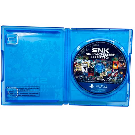 Sony PlayStation 4 PS4 SNK 40th Anniversary Collection Video Game