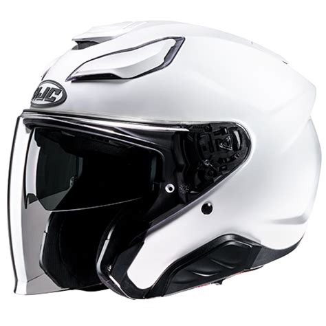 Hjc F31 Solid Pearl White Helmet