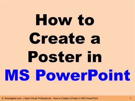 Image result for How to Create Poster Using PowerPoint