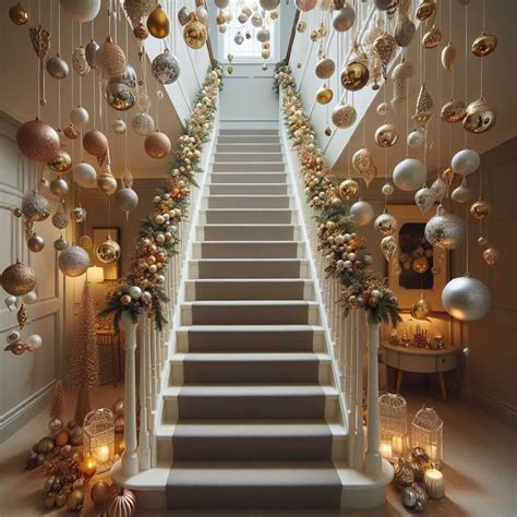 38 Stairs Christmas Decoration Ideas » HomeDecorFull | Christmas ...